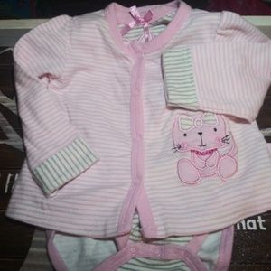 Girls 6/9 month lot Ralph Lauren & Duck Duck goose